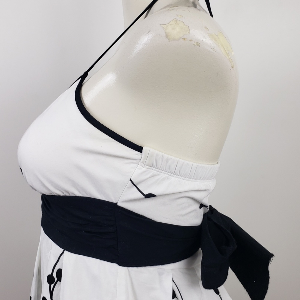 Speechless Dress size 5 White Black Floral Empire - Picture 4 of 7